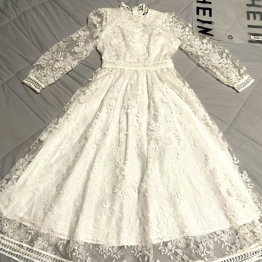 White dress XS formal